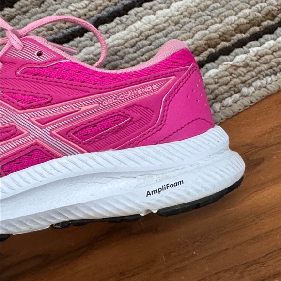 Asics Women's Pink Athletic Shoes - Picture 7 of 10